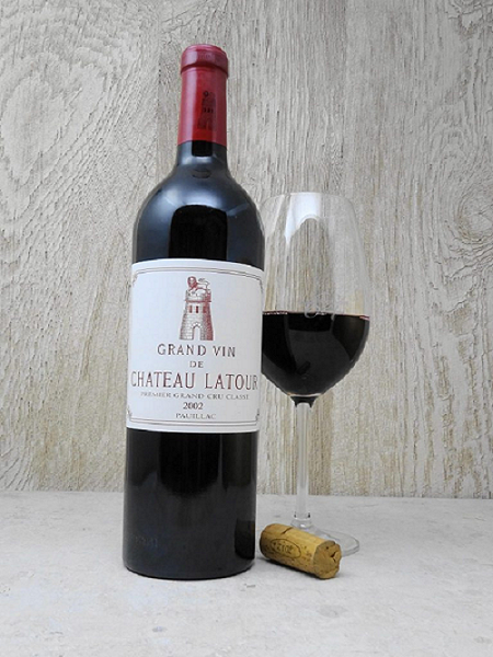 Rượu vang Pháp Chateau Latour grand Cru Classe cao cấp thượng hạng