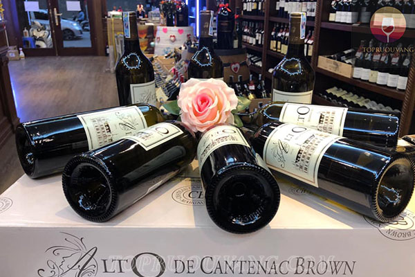 Rượu vang pháp vang Alto de Cantenac Brown