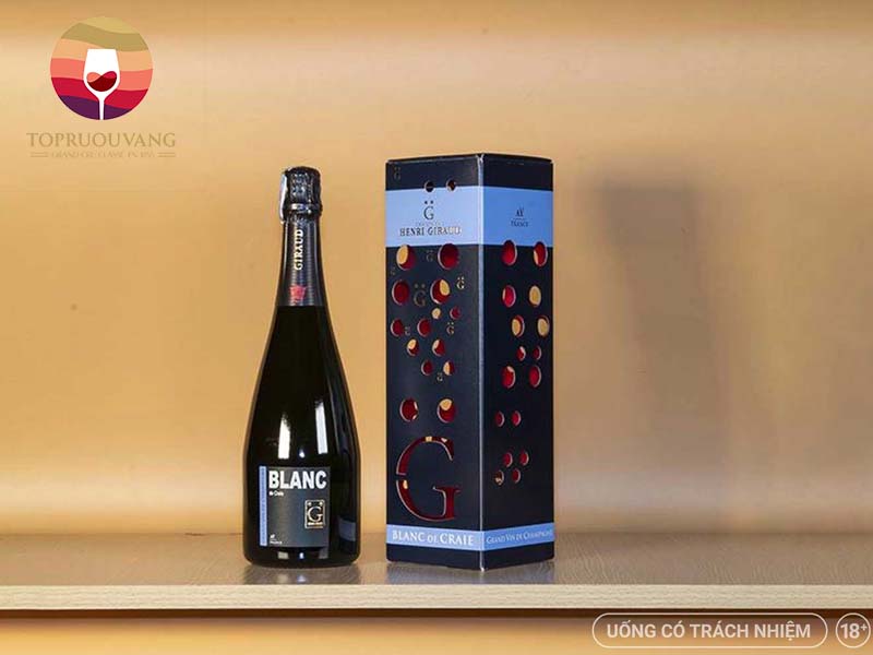Rượu Champagne Henri Giraud Blanc De Craie