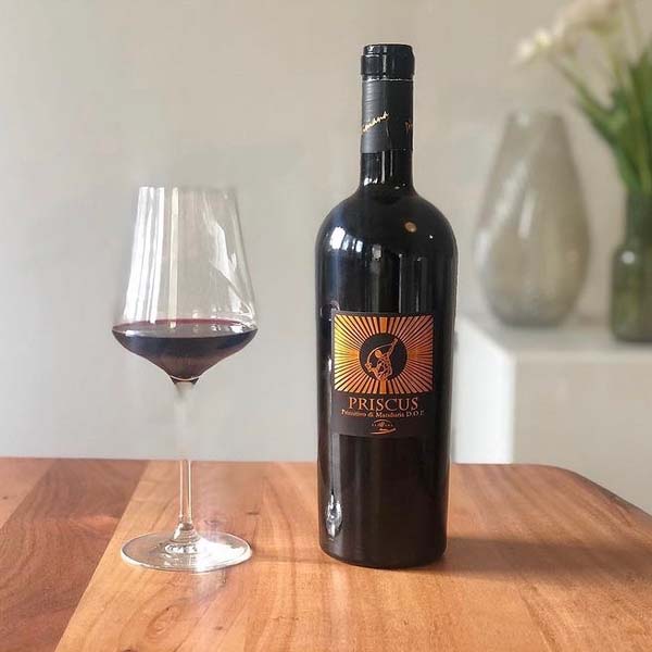 Rượu vang Priscus Primitivo di Manduria DOP 2